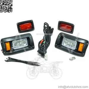 LED Light Kit Adjustable Headlights / Tail Lights For Club Car DS 1982 and UP