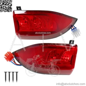 Fits For Club Car Precedent 2004+ Golf Cart LED Tail Light Rear Light 12V 3 Wire