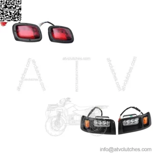 LED Headlight Tail Light Kit for Golf Cart   Club Car DS 1993+ 1993-UP