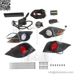 07+ Golf Cart LED Light Kit for Yamaha G29 YDR Drive &Turn Signal Horn Brake 12V
