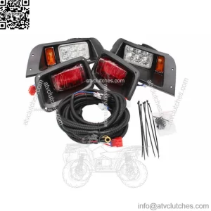 Headlight & Taillight LED Kit For EZGO TXT Golf Cart 1996-2013 Gas & Electric