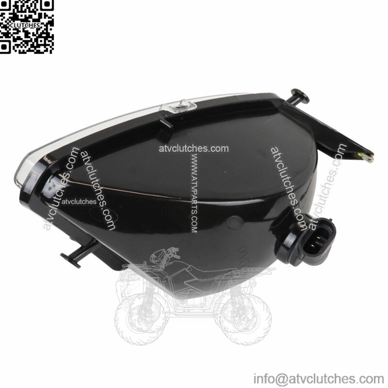 Left Headlight W/Bulb for Polaris Sportsman 800 HO EFI 2005 2006 2007-2010 (For: Polaris Sportsman 800) - Image 2