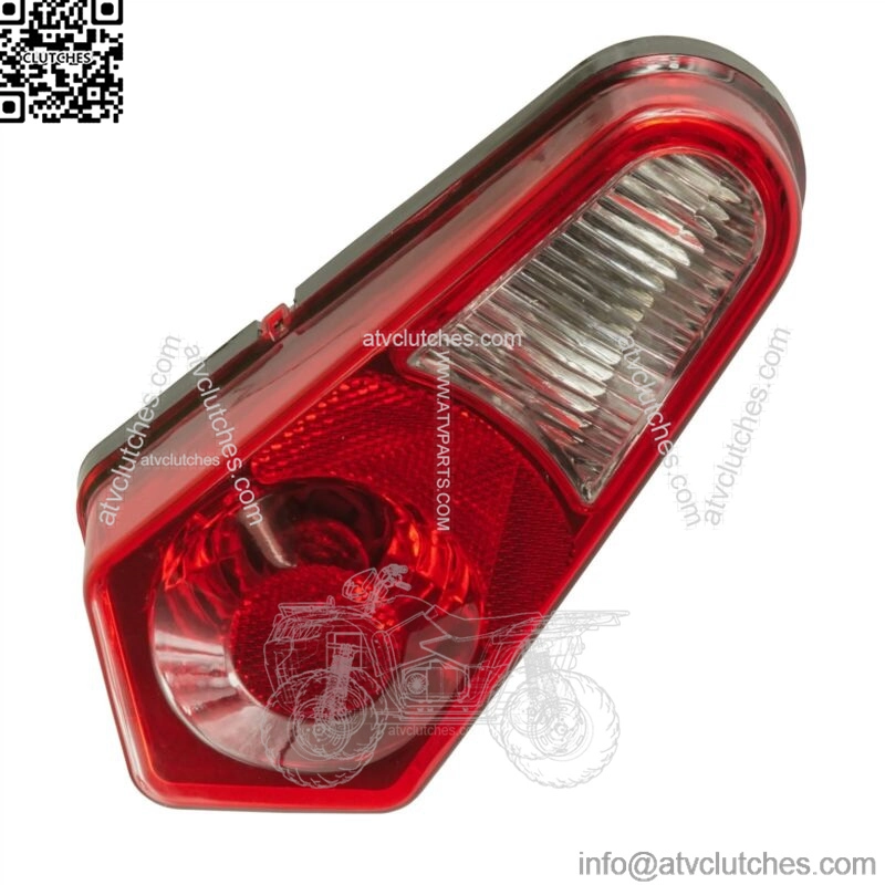 Left Taillight Assembly for Polaris RZR 800 EFI 2008 Left Taillight Assembly (For: Polaris Sportsman 800)