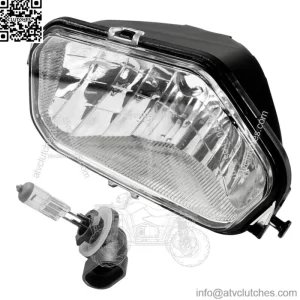 Front Left Headlight w/Bulb for Polaris Sportsman 570 X2 2015-2021/ 850 X2 2011 (For: Polaris Sportsman 800)