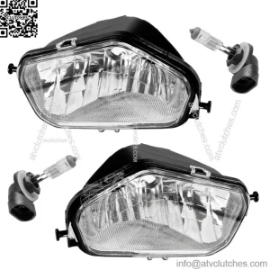 Front Left Right Headlight w/Bulb for Polaris Ranger Ranger 800 Crew 2010 (For: Polaris Sportsman 800)