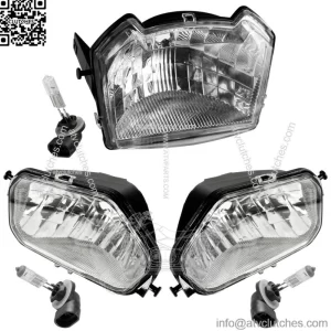 Headlight Complete Set For Polaris 2410614 2410615 2410616 Left Right Middle (For: Polaris Sportsman 570)