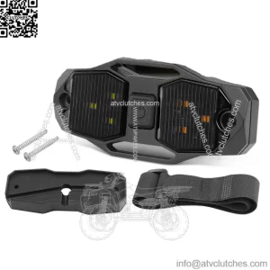 Universal Roll Bar Mount LED Dome Light White&Amber for UTV ATV Polaris RZR Golf (For: More than one vehicle)