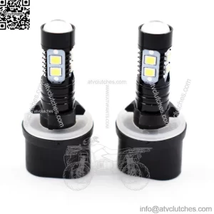 2??880 885 891 893 899 LED Fog Light Bulbs Kit Canbus 35W 4000LM 6000K White (For: More than one vehicle)