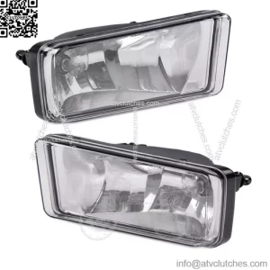 Left+Right Fog Lights Fit For 07-13 Chevy Silverado Suburban Tahoe GMC Sierra (For: More than one vehicle)
