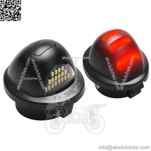 2 For Ford F150 F250 F350 Accessories RED TUBE LED Rear License Plate Tag Light (For: More than one vehicle)