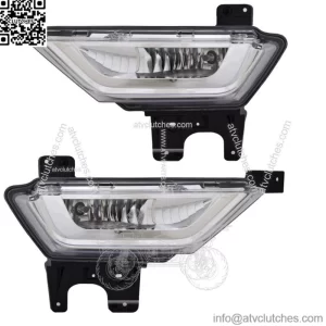 Fits FORD F150 2021-2023 LEFT RIGHT FOG LIGHTS DRIVING BUMPER LAMPS PAIR W/BULBS (For: Ford F-150)