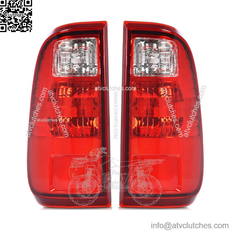 Fit For 08-16 Ford Super Duty Pair Red Tail Lights F150 F-250 F-350 F-450 F-550