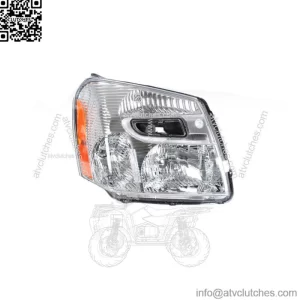 Headlights For 2005-2009 Chevy Equinox Halogen Type Chrome Housing Right Side RH