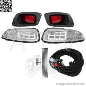 For 2016+ EZGO RXV golf cart Full LED Light Kit LED Headlights / LED Tail Lights