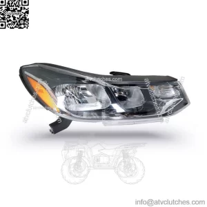 Headlight For 2017-2019 Chevrolet Trax LS LT Halogen Chrome Housing Right Side