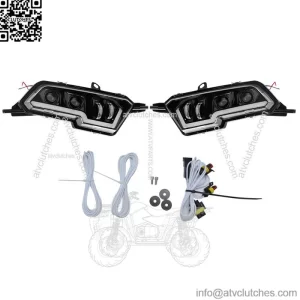 Front led lights with halo Sportsman 570 1000 2415094 2415095