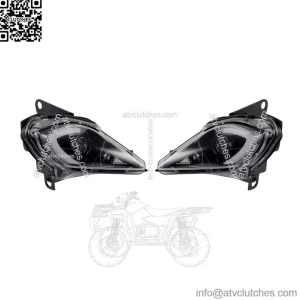 Front led lights with halo Yamaha raptor 250 350 700 YFZ 450R