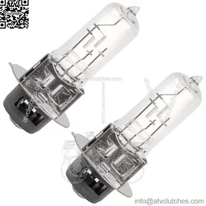 2 Headlight Halogen Bulb fits Honda TRX450ER Electric Start 2006 2007 2008-2014