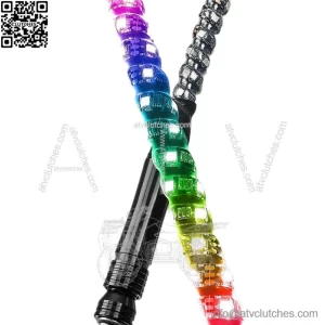5FT Spiral Whip Lights for UTV/ATV ?C RGB LED Bluetooth & Remote Control ?C Fits Can-Am X3