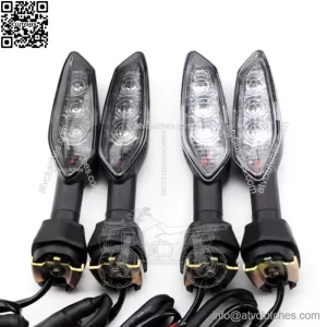 LED Turn Signals for Kawasaki Z125/Z250/Z300/Z650/Z750/Z900/Z1000/ZRX1200 - DOT Approved