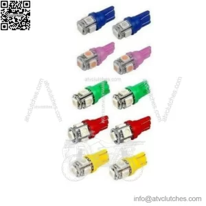 LED Headlight Accent Lights for Kawasaki Z125/Z650/Z900 - T10 Bulb Type