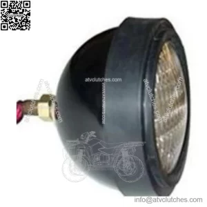 12V Halogen Round Headlight Assembly - Replacement for Minneapolis Moline/Oliver