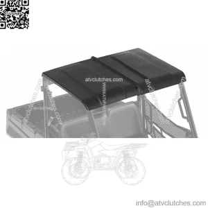 KEMIMOTO UTV Hard Top Roof Black Cover for Polaris Ranger 570 Full Size 2016-23