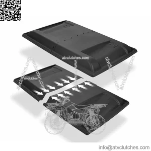 For 1990-22 Kawasaki Mule 2510 /3000 /3010 /4010 UTV Hard Roof Top KAF30-030A