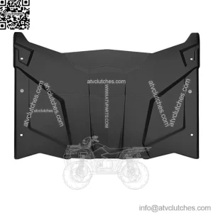 KEMIMOTO Hard Roof Combination Top For Can Am Maverick X3 R Turbo DPS 2017-2023
