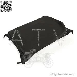 Black Soft Roof Compatible with John Deere HPX & XUV Gator with OPS (Rollbar) System roof panel Replacement for LP93127