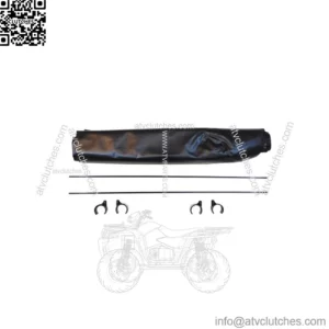 2005-2023 Kawasaki Mule 3010 4010 Trans 4X4 OEM Black Soft Top Roof KAFT4-007B