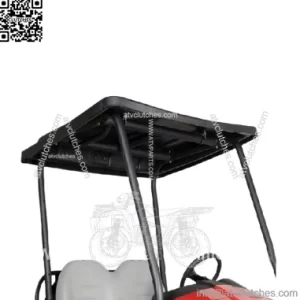 Club Car XRT 1550, Black Canopy Top Kit