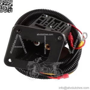 Charger Receptacle W/ Reed Switch & Wiring For EZGO TXT D style Charger Plug