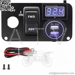 Golf Cart Key Switch Console Plate Fit EZGO TXT & PDS 2003-up Electric