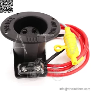 48V DC Charger Receptacle & Fuse Assembly for Club Car DS Golf Cart 101802101