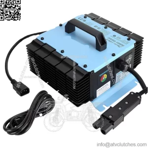 48V 18A Golf Cart Battery Charger for Yamaha G19 G22 with 2-Pin Plug