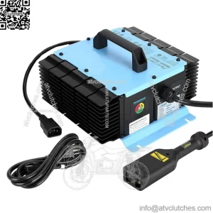 36V 18A Golf Cart Battery Charger for EZGO TXT Medalist, Powerwise Style D-Plug