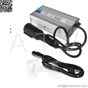 48Volt 6Amp 3Pin Plug Battery Charger with OBC bypaFor Club Car Ezgo Golf Car