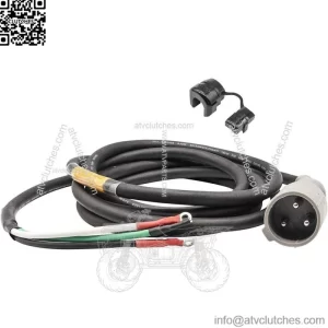 48V Charger Plug DC Cord Plug, Fits 1995-2013 Club Car DS Precedent Golf Carts