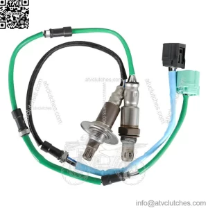 2Pcs Fit For 2007-2009 Honda CRV 2.4L l4 Upstream & Downstream Oxygen O2 Sensor