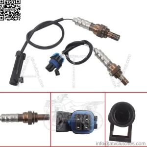 Upper & Under O2 Oxygen Sensor For 99-00 Chevrolet S10 2.2L Gas Engine