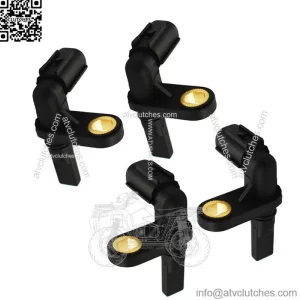 4x For 2007-2017 Toyota Tundra 4.0L 4.6L 4.7L 5.7L Front+Rear ABS Speed Sensor