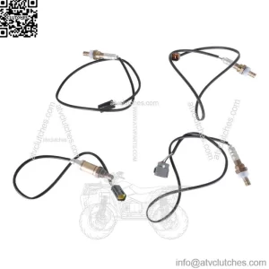 4pcs O2 Oxygen Sensor Upstream & Downsream For 2003 Mazda 6 V6-3.0L