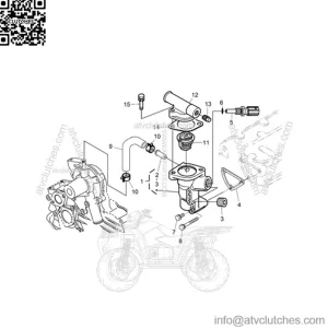 Water Temperature Sensor by Polaris