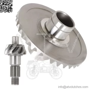 For HONDA TRX300FW 4x4 300 Fourtrax Rear Differential Ring Pinion Gear 88-00