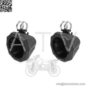 6.5" Speaker Pods Cage Enclosures 1.5-2'' for UTV Polaris Boat Tower Marine