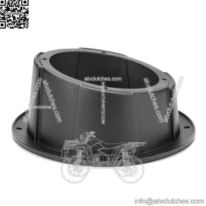 UTV ATV 6.5'' Roof Speaker Enclosures Pods Overhead Mount For Can Am Ranger
