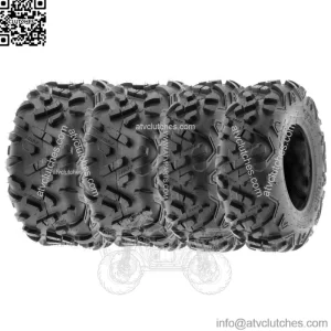 18x7-7 18x7x7 & 16x8-7 16x8x7 6PR ATV UTV All Terrain AT Tires A051 Bundle