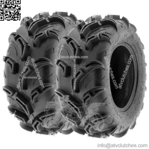 Pair of 2, 27x11-12 27x11x12 Quad ATV UTV Trail & Mud 6 Ply Tires A048