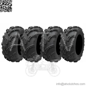 28x10-12 28x12-12 Atv Utv Tires Set of 4 28" 6 Ply 2 Front Rear NEW